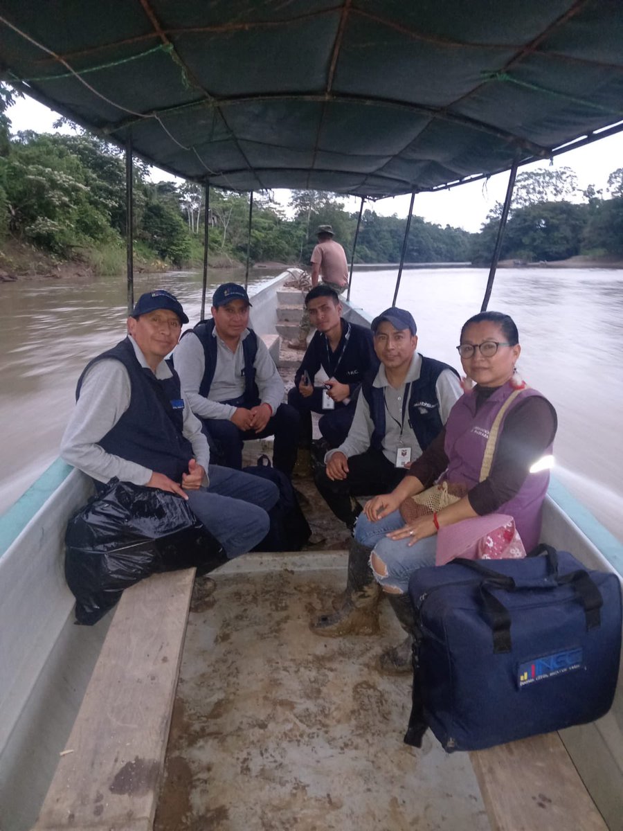GoberPastaza's tweet photo. 📍#Montalvo

La Tenencia de Montalvo acompañó y brindó apoyo técnico al @Ecuadorencifras para la realización de la “Encuesta Nacional de Desarrollo Infantil”, en las comunidades de Pukayaku y Jatun Yaku para verificar y buscar estrategias y disminuir la desnutrición en el sector https://t.co/0n70cJnXSt