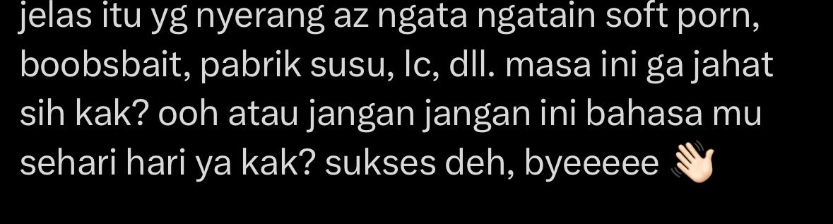 greathdips's tweet photo. gue sih ga kepancing mba sama prasangka lo itu wkwk kata gue stop cengeng yahhhhh di dunia ini ada kok yg bisa lo serang dan label dengan kata jahat selain ini https://t.co/CyrvrS36EY