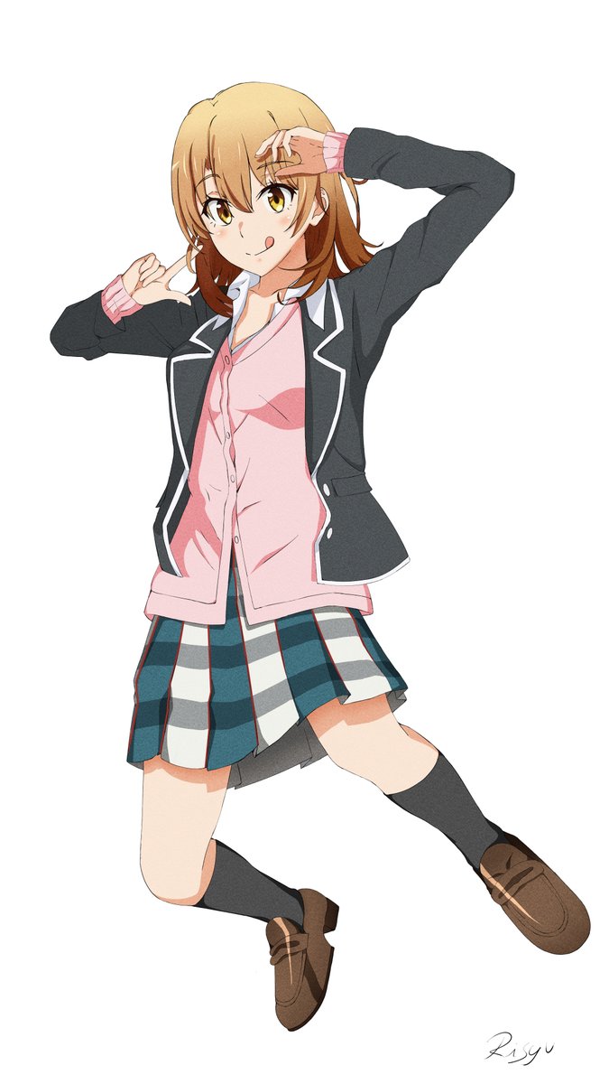 PL_20_'s tweet photo. dibujo de esta semana,  isshiki iroha.
 #イラスト #俺ガイル ＃Oregairu https://t.co/F8BGdu138k
