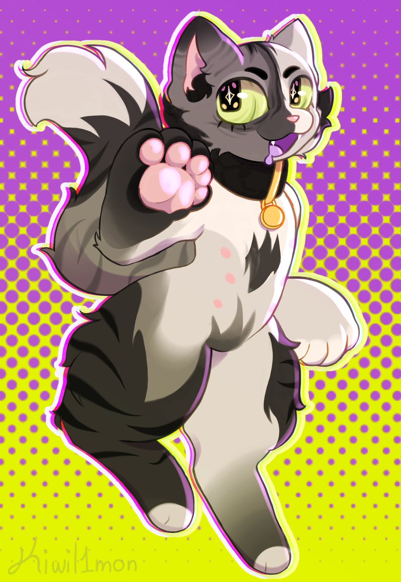 Kiwil1mon's tweet photo. Artfight attack for Mavatt of their amazing Caliope! https://t.co/N7tzfdMgt0