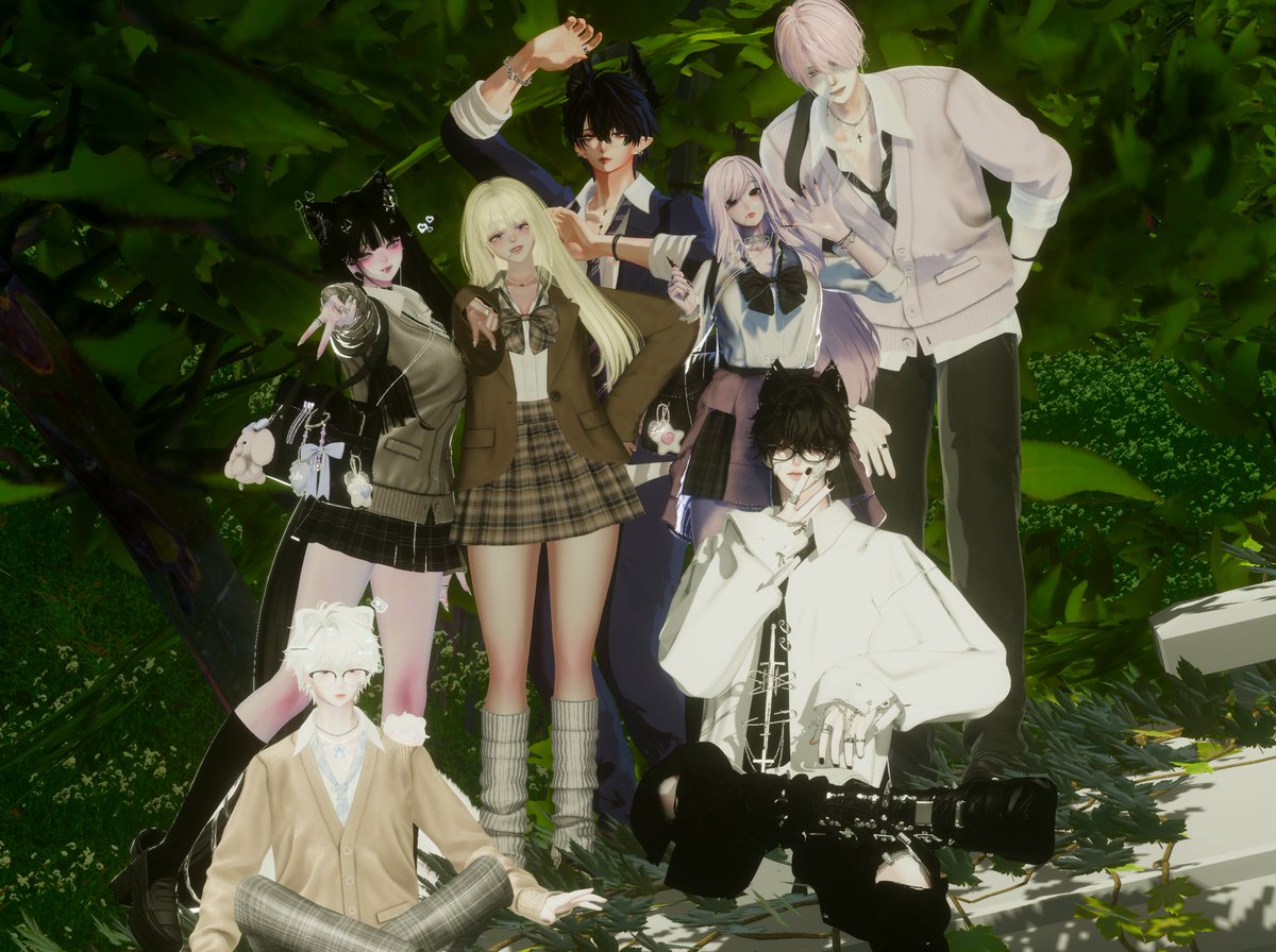 JIARU_vrc_'s tweet photo. 월투 학생들✌️🫰 https://t.co/yMziGHCVYR