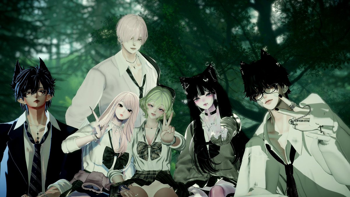 JIARU_vrc_'s tweet photo. 월투 학생들✌️🫰 https://t.co/yMziGHCVYR