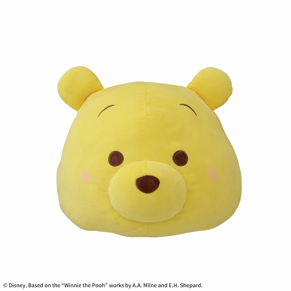 超希少 プーさん 80周年記念クッション 景品入荷情報】 「くまのプーさん スーパーギガザッカもちもち