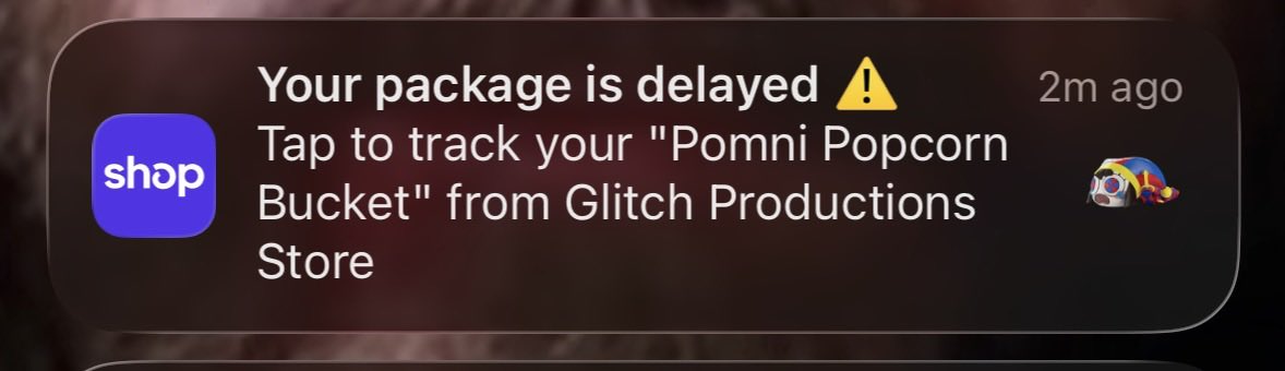 ThunderThorOff's tweet photo. Ok @glitch_prod, I know that fans are mean and I don’t like complaining, but what the heck man.

Baiting us into thinking this was only movie exclusive, then putting them on the store shelves. Then I get this notification. Seriously hope this isn’t a big delay… https://t.co/uFACMuloer