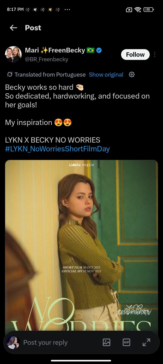 Soft4Freen's tweet photo. The way she promotes her fave B work vs the way she talks down on Freen work…
Spot the difference, it starts with *H* &amp; ends with *ypocrisy*

If u clearly only want to benefit one of them, why not be brave enough to admit you’re a solo fan?
That's better than be a coward https://t.co/5IT4vTQGGe