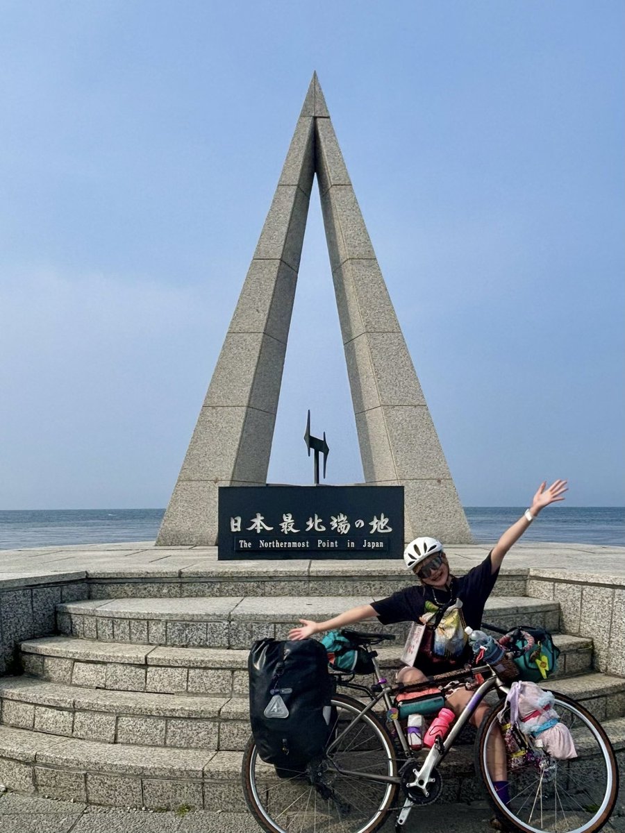 pinako_cycle's tweet photo. 昨日、可愛がってくれた祖父が亡くなってしまって、、

急遽明日、東京に帰る事になりました😭

8月8日の８耐にteam SOLAで出る予定だから、それが終わり次第、またここに戻って来てこの北海道一周の続きをやります！ https://t.co/j9pkZhYj1s
