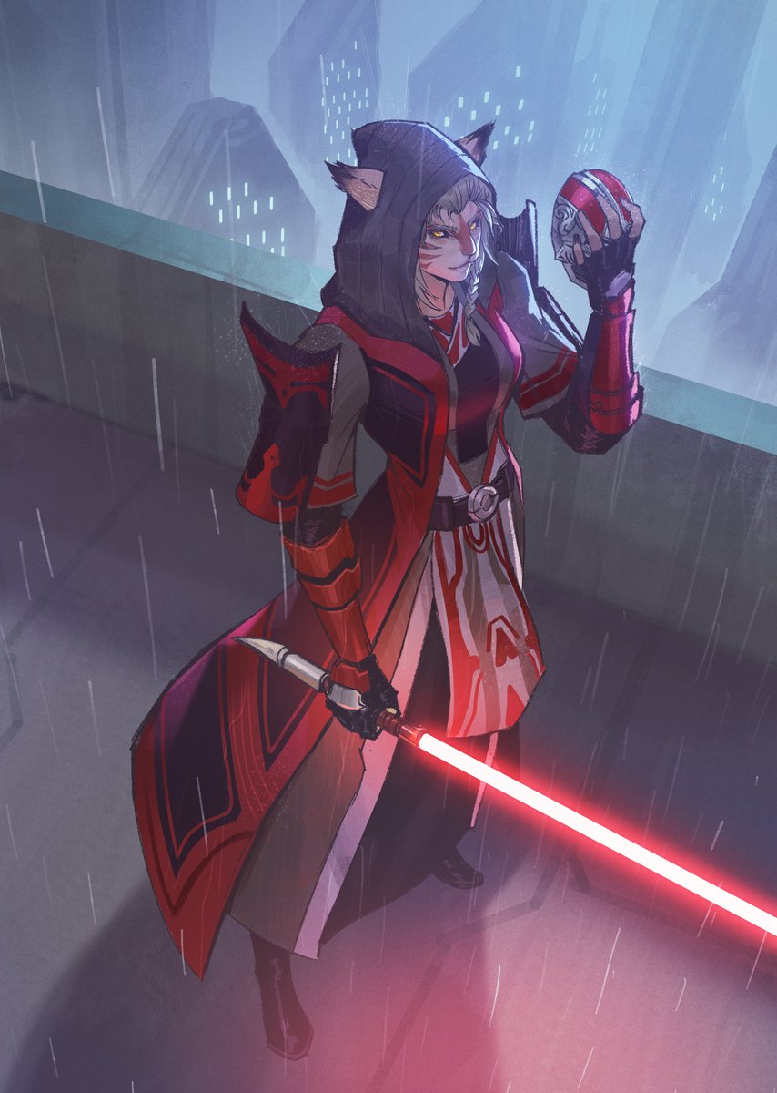 chaosringen's tweet photo. #FFXIV x Star Wars https://t.co/VLUr5xE0ni