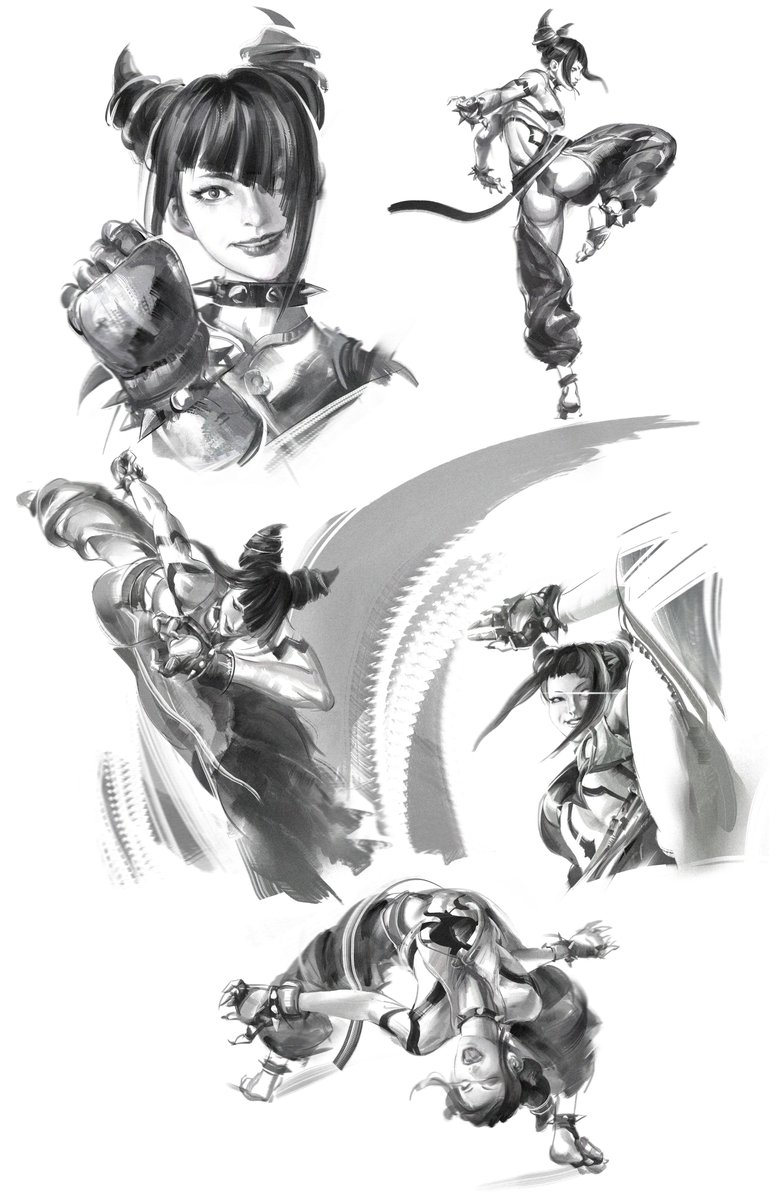 Ranx_J's tweet photo. Han Juri
#Streetfighter６ #drawing  #sketch https://t.co/UtymUYqA44