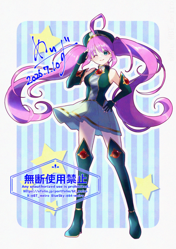 2008← →2026 #illust #イラスト #OC