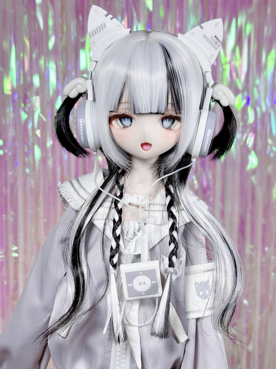 ✨イドル東京の新作ウィッグ✨ 🪼ジェリーハーフツイン🫧 🤍ホワイト