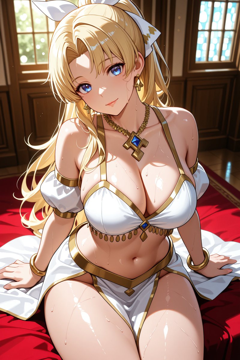 Vrennnime's tweet photo. Jeanne Euphoria - Belly Dancer || Genjitsu Shugi Yuusha no Oukoku Saikenki (66P) 

👉 66P full set — link in bio
❤️ Like &amp; RT for more https://t.co/lsZp6sl6TN
