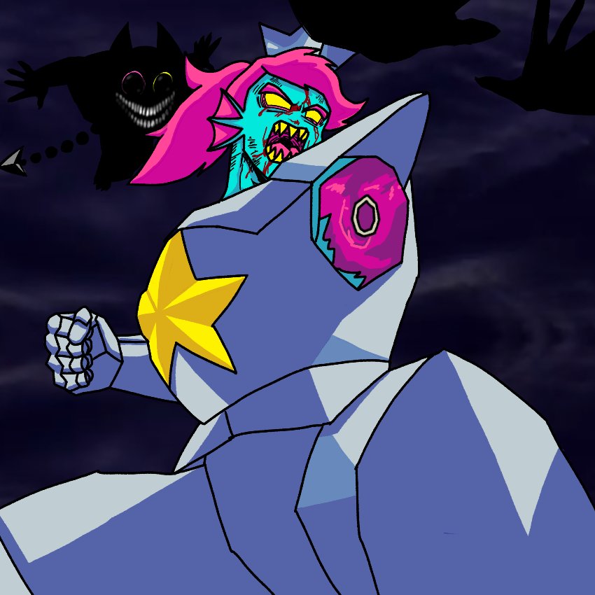 TheRedCapGuyidk's tweet photo. Undyne's subplot:
#deltarune https://t.co/OupTtcDDmM