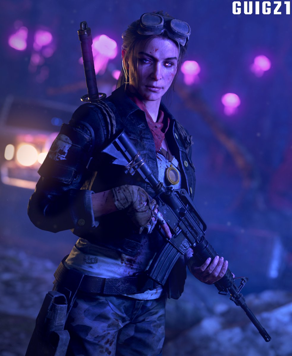 Guiiiiigui_'s tweet photo. "We fight as one, Liz"

#elizabethgrey #samanthamaxis #callofduty #blender3d https://t.co/bUNEvv8yFu