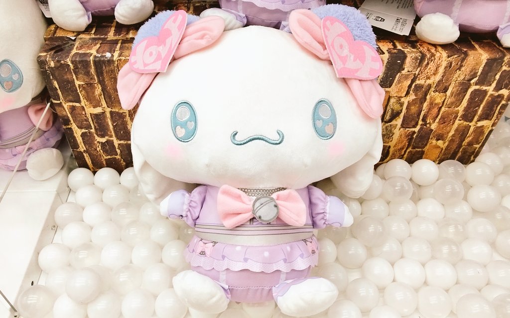 プライズ】本日新入荷！ 『#シナモロール × ＝LOVE Lぬいぐるみ 猫衣装