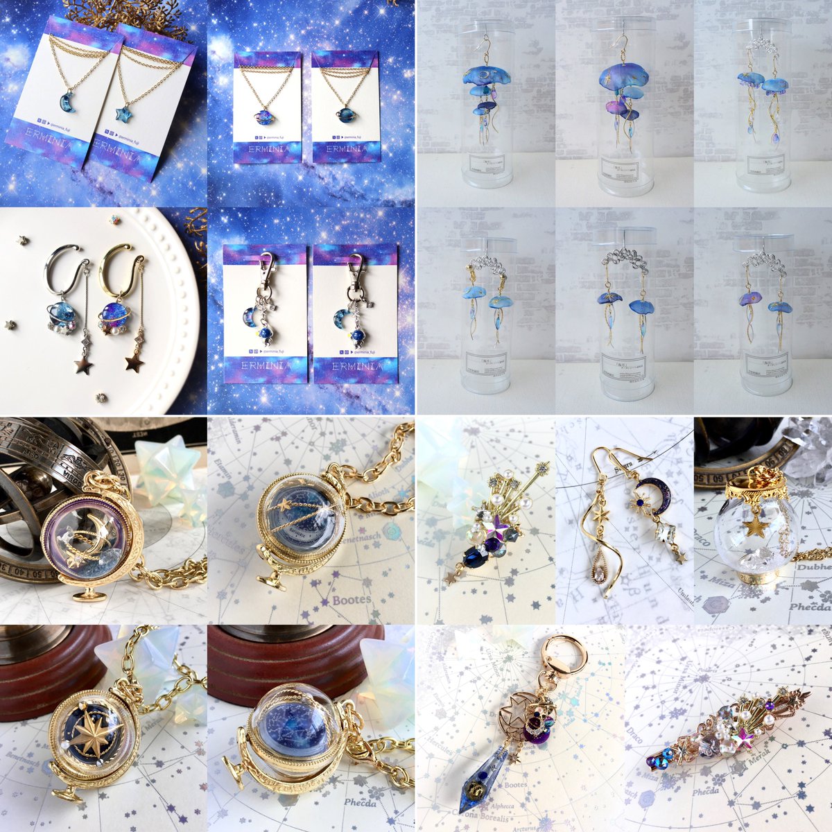 天体観測展 本日も12時よりオープン✨ 本日より販売の追加入荷作品が