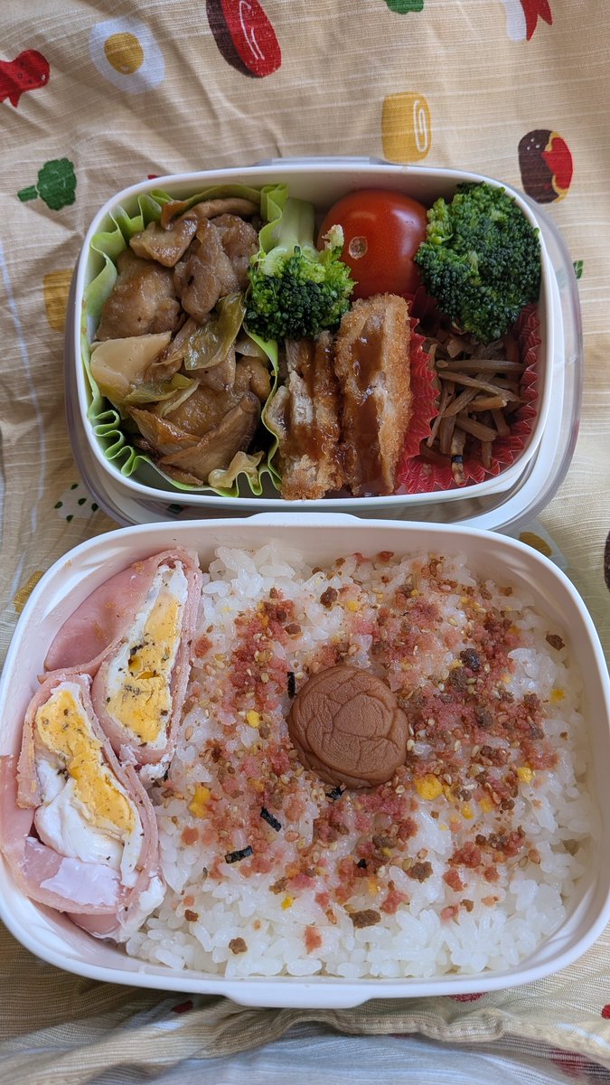 megane558's tweet photo. 弁当43回目！ https://t.co/hIMmQdC7sY