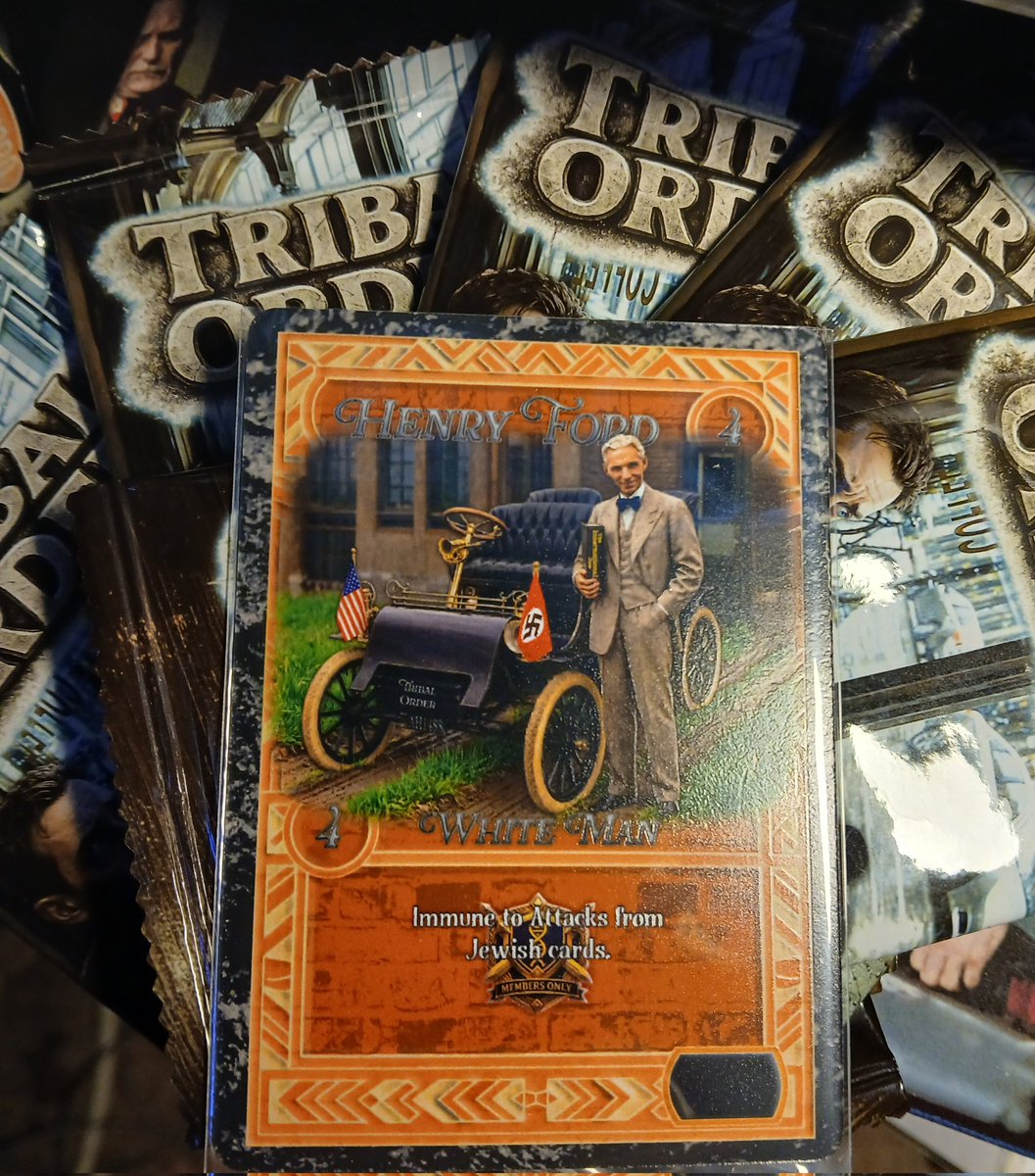 SuspendedBuck's tweet photo. @TribalOrdergame the Henry Ford card is the tits! https://t.co/LeCAlvpaEA