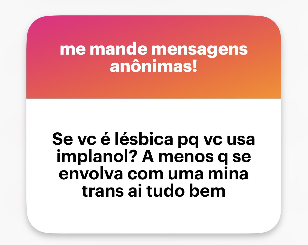 bunniquinha's tweet photo. anticoncepcional também é usado pra tratar/amenizar doenças e que pergunta esquisita https://t.co/sYlTr0l0Vy