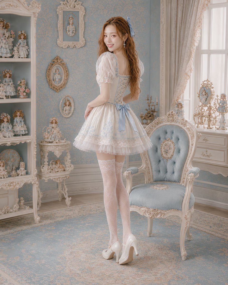 chochoJofficial's tweet photo. 今日草草變咗 porcelain doll mode 🩵
唔係 smoke circle
唔係夜晚 R&B
係另一個比較 soft
比較夢幻
比較乖但又唔完全乖嘅我
有時都想收埋少少刺
著靚裙
企喺一個好似童話房間入面
扮下自己真係無煩惱
你哋鍾意草草呢個 vibe 嗎 🕊️
#草草 #MaryJ #ChoChoJ #SoftGlam #Dollcore #ShibaInuRecord https://t.co/iiCDVs72HL