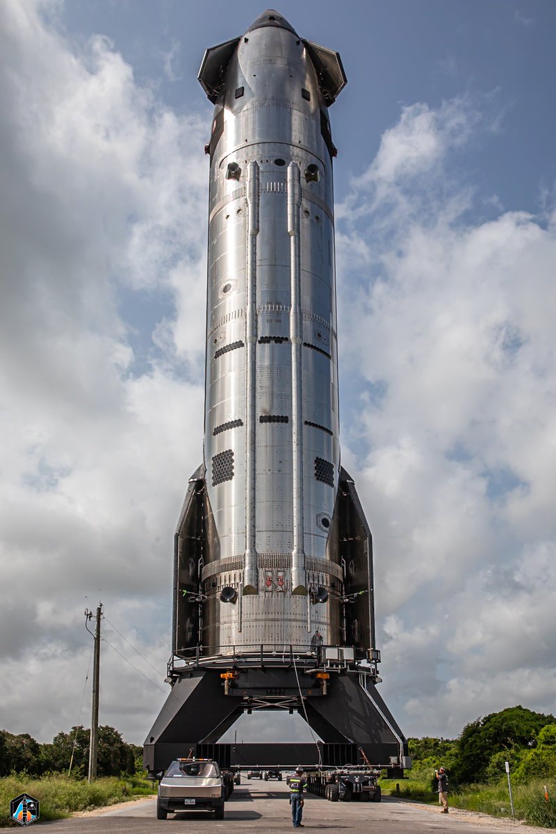 ↑ S40 ¹ B20 ² Vehicles Readiness Campaign for Starship Flight 13