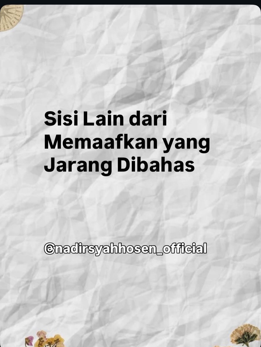 na_dirs's tweet photo. Sisi Lain dari Memaafkan yang Jarang Dibahas

Kita sering diajari bahwa memaafkan adalah puncak akhlak. Ayat demi ayat dikutip, hadis demi hadis dihafal, seolah orang yang tidak memaafkan adalah orang yang gagal secara spiritual. Tapi ada sisi yang jarang dibicarakan: memaafkan yang dipaksakan bisa menjadi bentuk penganiayaan baru, kali ini terhadap diri sendiri.

Islam memang menempatkan pemaafan sebagai keutamaan. Al-Qur’an menyebut orang-orang yang menahan amarah dan memaafkan manusia (QS Ali Imran: 134) sebagai golongan yang dicintai Allah. Tapi perhatikan susunannya. Menahan amarah disebut lebih dulu. Ini bukan perintah untuk berpura-pura tidak marah, melainkan pengakuan bahwa amarah itu ada, sah, dan boleh dirasakan. 

Ada juga ayat yang lebih jarang dikutip, tentang balasan setimpal bagi yang dizalimi, dengan pengecualian bagi yang memilih memaafkan dan berdamai, yang pahalanya ditanggung Allah (QS Asy-Syura: 40). Kata kuncinya adalah pilihan. 

Al-Qur’an membuka ruang untuk menuntut hak, dan menempatkan memaafkan sebagai opsi yang lebih utama, bukan kewajiban mutlak yang menghapus hak seseorang untuk merasa dirugikan.

Ini sejalan dengan apa yang dikenal sebagai decisional forgiveness versus emotional forgiveness. Seseorang bisa memutuskan untuk tidak membalas dendam, tanpa harus benar-benar merasa damai secara emosional. 

Masalahnya, budaya religius kita sering mengaburkan dua hal ini. Orang dituntut memaafkan secara emosional, seketika, dan tuntas, padahal luka psikologis punya waktunya sendiri untuk sembuh. Memaksakan pemaafan emosional sebelum waktunya justru sering menghasilkan represi, bukan penyembuhan.

Ada tiga hal yang perlu diluruskan.

Pertama, memaafkan bukan berarti tidak mencintai diri sendiri. Justru cinta pada diri sendiri adalah yang memungkinkan pemaafan sejati terjadi, karena kita memaafkan dari posisi utuh, bukan dari posisi hancur yang terpaksa mengalah. 

Memaafkan yang lahir dari rasa tidak berharga, dari keyakinan bahwa kita tidak pantas marah, bukan akhlak mulia. Itu luka yang dibungkus bahasa agama.

Kedua, memaafkan bukan tanda kelemahan, tapi juga bukan alat untuk membuktikan kekuatan pada orang lain. Begitu memaafkan dilakukan demi citra, agar dianggap lapang dada, ia berhenti menjadi ibadah dan berubah menjadi pertunjukan. Yang dituju bukan lagi Allah, tapi penilaian orang.

Ketiga, memaafkan tidak wajib bila memang belum menyelesaikan persoalan. Luka yang belum selesai, kemarahan yang belum tuntas diproses, adalah bagian dari perjalanan itu, bukan penyimpangan darinya. Memaksa diri memaafkan sebelum siap sama saja menutup luka dari luar sementara infeksinya masih di dalam.

Yang lebih sehat, baik secara syariat maupun secara psikologis, adalah menempatkan pemaafan sebagai proses, bukan status yang harus segera dicapai. 

Marah boleh. Menuntut hak boleh. Berjarak dari orang yang menyakiti, bahkan setelah memaafkan, juga boleh. Sebab memaafkan menyangkut hati, sementara menjaga diri menyangkut akal sehat. Keduanya tidak saling meniadakan.

Pada akhirnya, pemaafan yang paling jujur bukan yang datang karena tekanan untuk terlihat baik, melainkan yang tumbuh ketika hati benar-benar sudah selesai dengan lukanya sendiri. Sampai saat itu tiba, tidak memaafkan bukan dosa. Itu kejujuran.

Tabik,

Nadirsyah Hosen