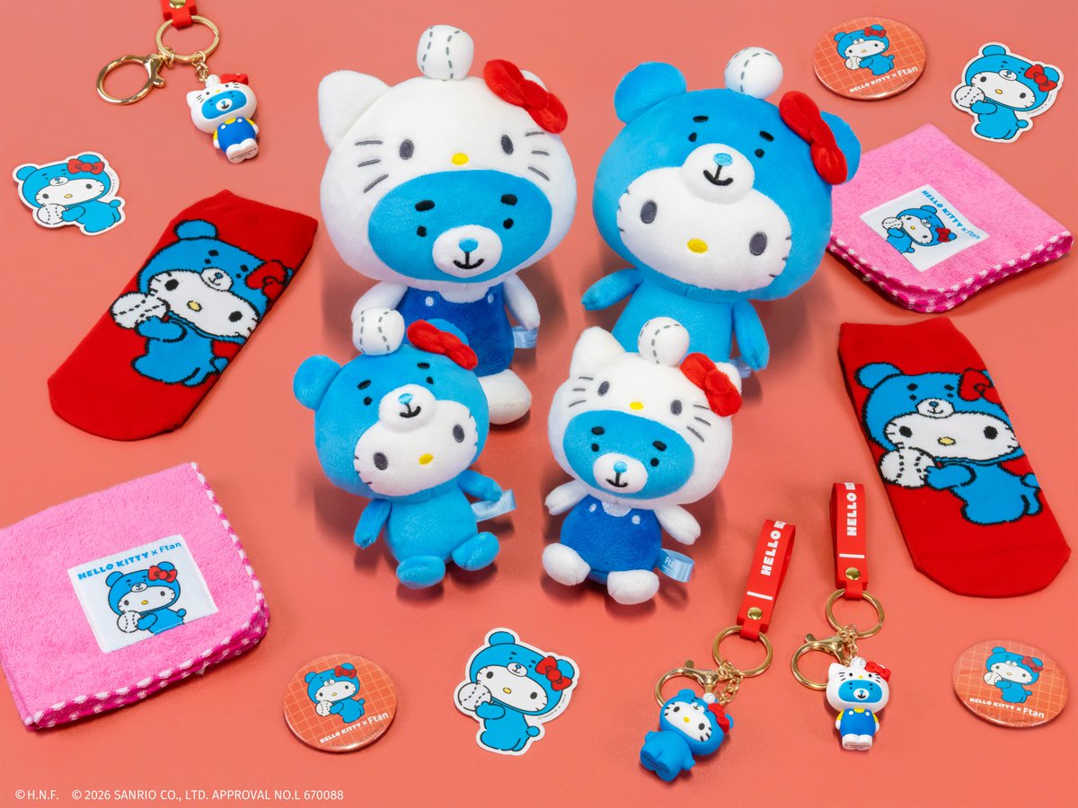 Ftan_official's tweet photo. ⋈・。・。🎀🐻🎀・。・。⋈
　　　　　えふたん
サンリオキャラクターズ コラボ
　　　本日発売開始！
⋈・。・。🎀🐻🎀・。・。⋈

えふたん with
❤️ハローキティ🩷マイメロディ
💛ポムポムプリン🤍シナモロール
💜クロミ💚ポチャッコ🩵ハンギョドン https://t.co/9XeylyUdKM