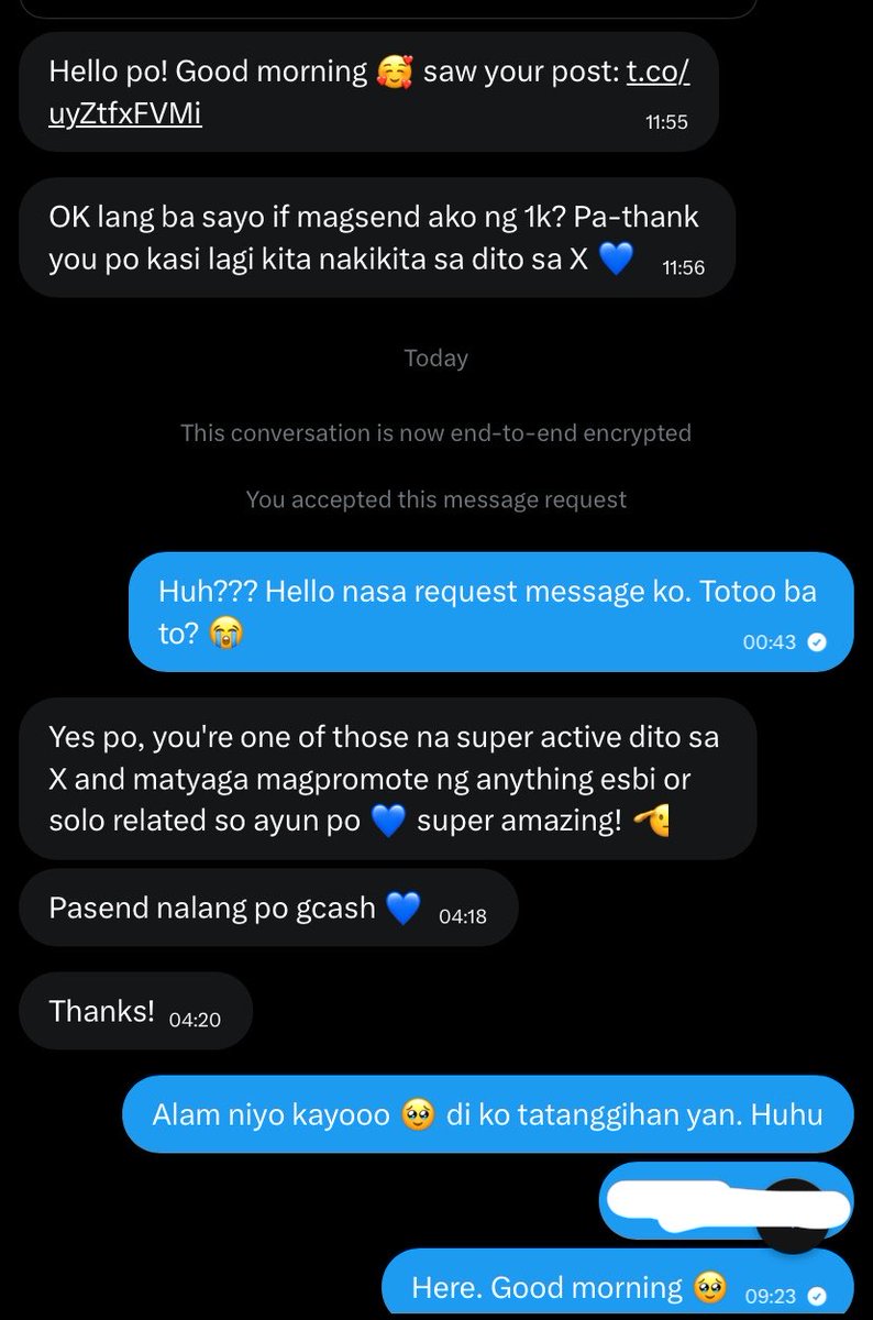 krstnrrae's tweet photo. FANDOM FLEX 101:

yk this fandom is wayyy too much kind. The community we built is far more than what we really see.

wdym someone (totally not mutual) to each other would ask you if it’s okay to send 1K for me to watch SAWKO film. 🥹 Huhu hayyy A’TIN :<

Alam niyo, we might always joke on our money na para sa SB19 talaga nakalaan but tbh, the generosity of this fandom is another statement. OA lang talaga tayo, wala tayong magagawa jan but srsly, to those who give and remain lowkey, we see you. I pray that God bless you more! May you secure all the tix and buy all the merch you want ✨

Thank you so much!! July 12, lfg! 

@SB19Official #SB19