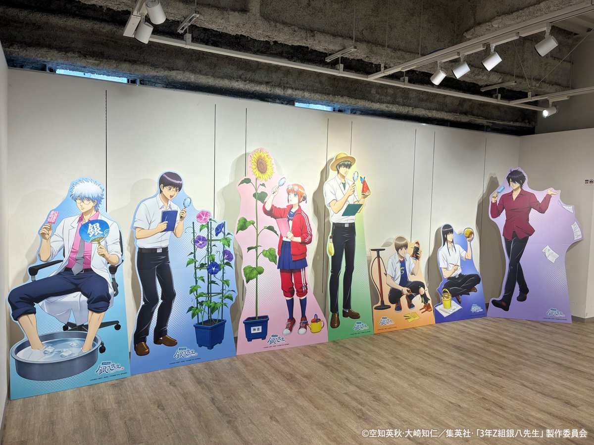 TVアニメ『3年Z組銀八先生』 POP UP SHOP in マルイ 渋谷モディにて