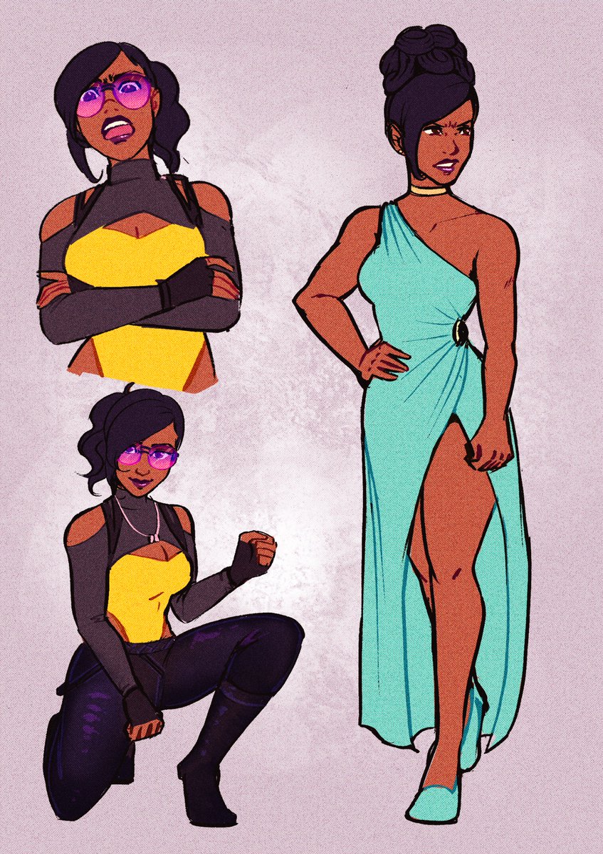 Paintixir's tweet photo. ✨ Vanna Niles OC illustrations ✨ https://t.co/YfulZN1kLr