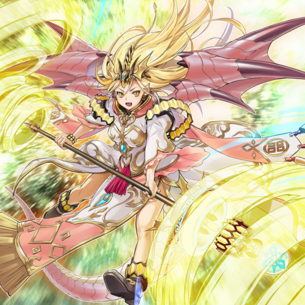 YuGiOhModernArt's tweet photo. Majesty Maiden, the True Dracocaster https://t.co/nSJKCHwWOV