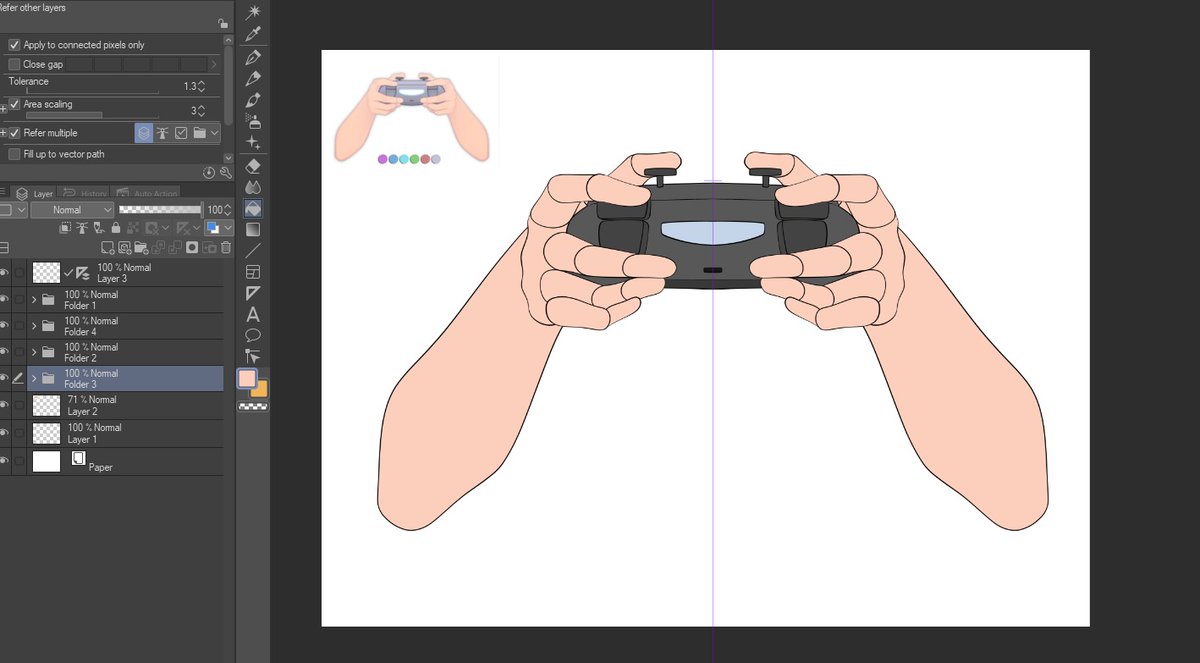 FreyLinn_'s tweet photo. Currently working on this WIP VTuber joystick hand asset, its fully customisable! I'm thinking of giving away FREE basic asset, but still not sure 🤔
I'll consider if i get more than 100 followers in less than 24hrs since this posts! What do you think? xixi ><
#Live2DWIP #VTuber https://t.co/itI6jsGDlG