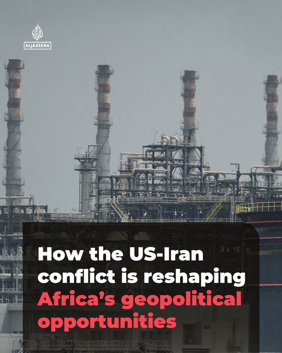 mubaraqali_'s tweet photo. Although the Hormuz crisis has exposed weaknesses in Africa's energy systems, it has also revealed an opportunity for greater strategic autonomy. In my latest piece for @AJEnglish, I analyse how this disruption is driving policy changes in the continent. Full article below: https://t.co/CGviAaToll