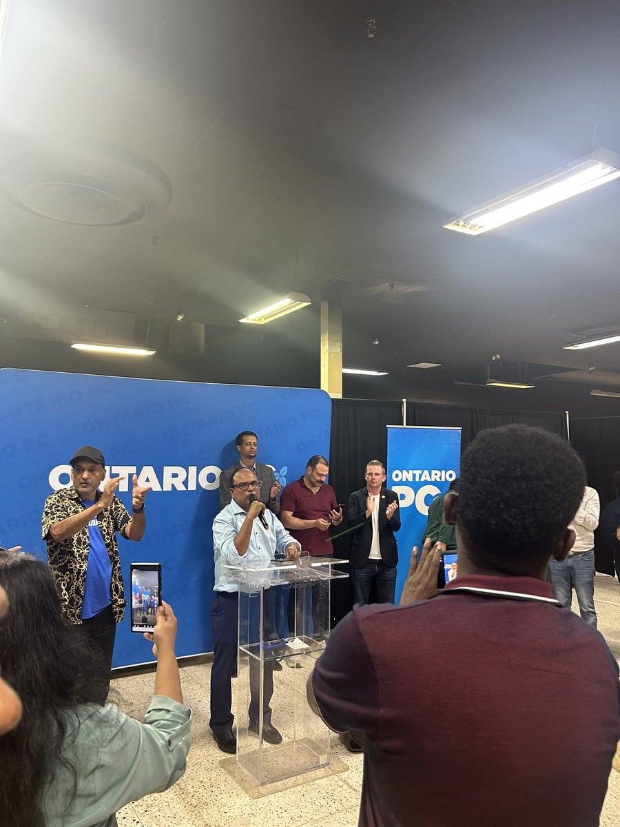 BramptonGraham's tweet photo. Congratulations to Dr. ASM Noorullah Tarun for winning the @OntarioPCParty nomination for Scarborough Southwest.

I look forward to joining you at the doors to help turn this seat blue! https://t.co/9uaXOKEmO2