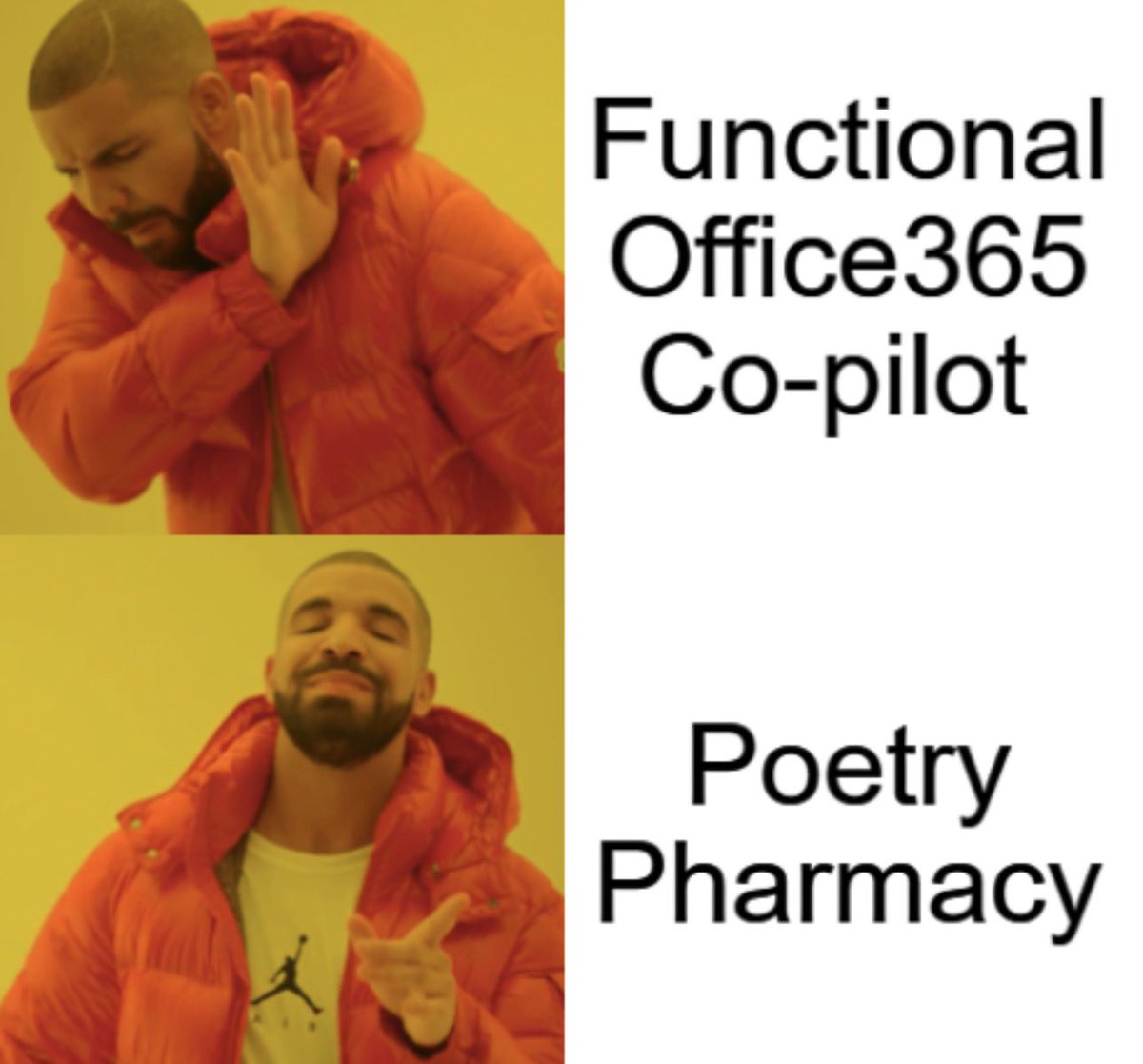 samraysap's tweet photo. @sumit_c This is just embarrassing from the CEO of AI at a multi-trillion-dollar company. Microslop spent hundreds of billions of dollars on capital expenditures for a … poetry pharmacy???

https://t.co/RLtqhw1wAz? https://t.co/R4QEg08au8