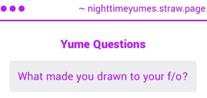 NighttimeYumes's tweet photo. 💭 Yume Question https://t.co/IIal1VK4g1