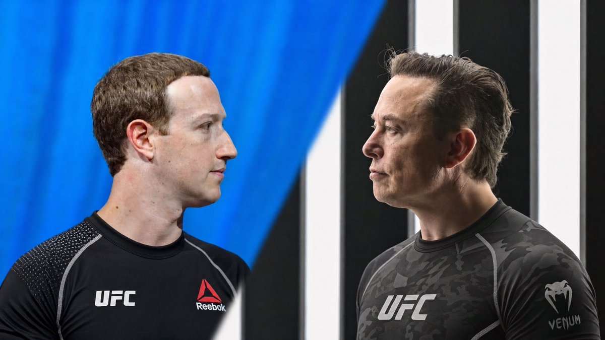 madebykamil's tweet photo. @elonmusk Grok 4.5 goes public Wednesday. Mark ships Muse Spark on Thursday. On your platform. Three years later he finally showed up to the fight, just picked a different cage. https://t.co/afTEGxKlMJ