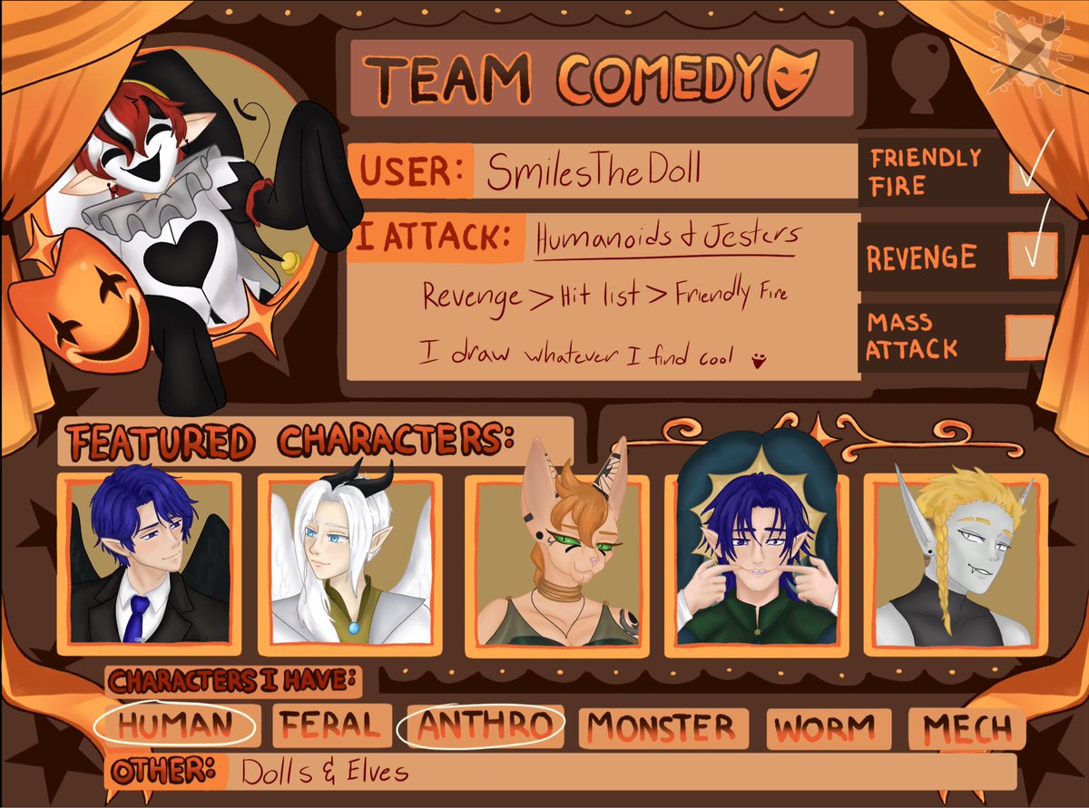 SmilesTheDoll :D ART COMP PINNED! tweet media