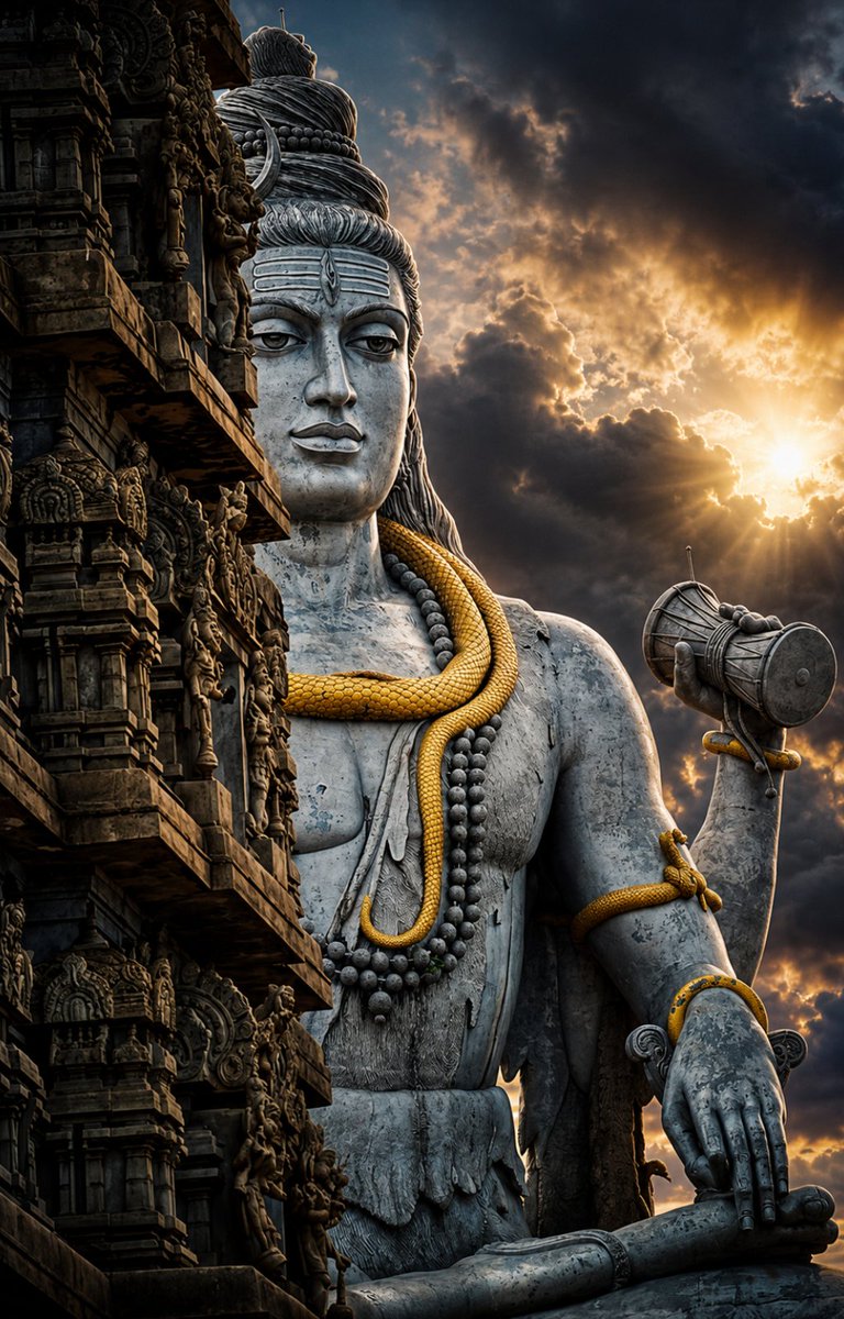 iamdvarun's tweet photo. Good Morning! 🌸 

May Lord Shiva bless you with good health, happiness, and great success in everything you do.

om namah shivaya https://t.co/lX9sFPvSka