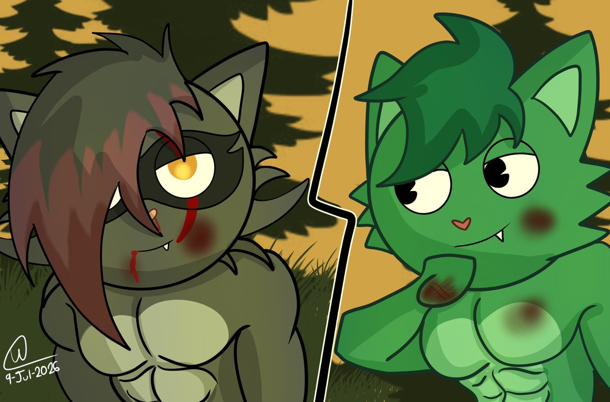 DyDyw265442's tweet photo. Hiraku le gusta entrenar con Ryder en el bosque 
Realmente es más entrenamiento entre amigos

#htf #OCㅤㅤ #oc #fanartㅤㅤㅤㅤ https://t.co/bfU5j0DYPj