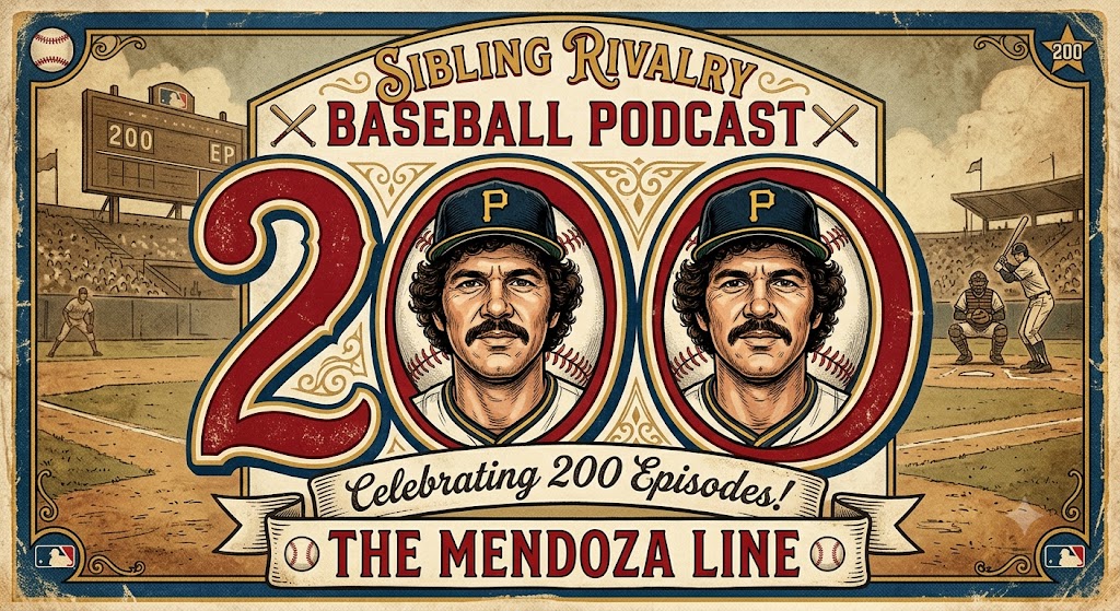 SIBLINGRIVLRYBB's tweet photo. 🚨 New Episode Alert 🚨 Can you believe this is our 200th episode!?! We can't either! As always we talk @Dodgers @Padres #aroundbaseball who's spinning on the Wheel of IL plus the #AllStarGame & #HRDerby On your favorite platforms now! @IBWAA https://t.co/Z00M09xtJ4