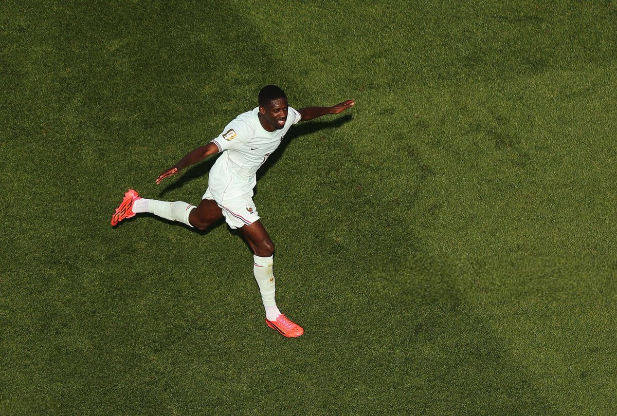idextratime's tweet photo. 🚨 Ousmane Dembélé sebelum Piala Dunia 2026 belum pernah mencetak gol di Piala Dunia untuk Prancis. 😳

Dembélé kini telah mencetak 5 gol hingga perempat-final, dan menyamai catatan Michel Platini, Zinédine Zidane serta Olivier Giroud di Piala Dunia. 👏