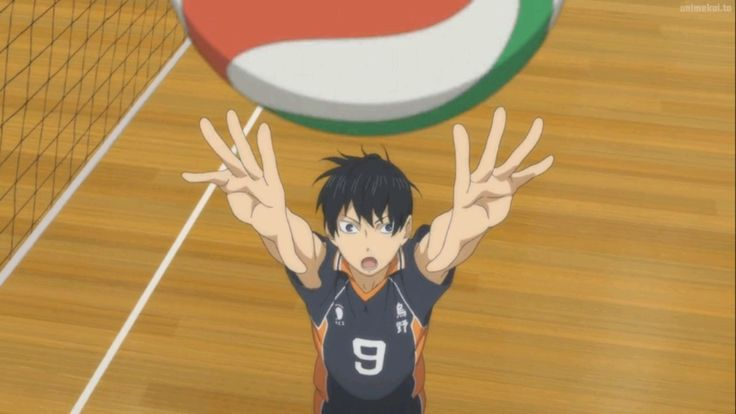 ranroxyrox's tweet photo. when tobio's hair goes woosh woosh https://t.co/sLNfrurUVE
