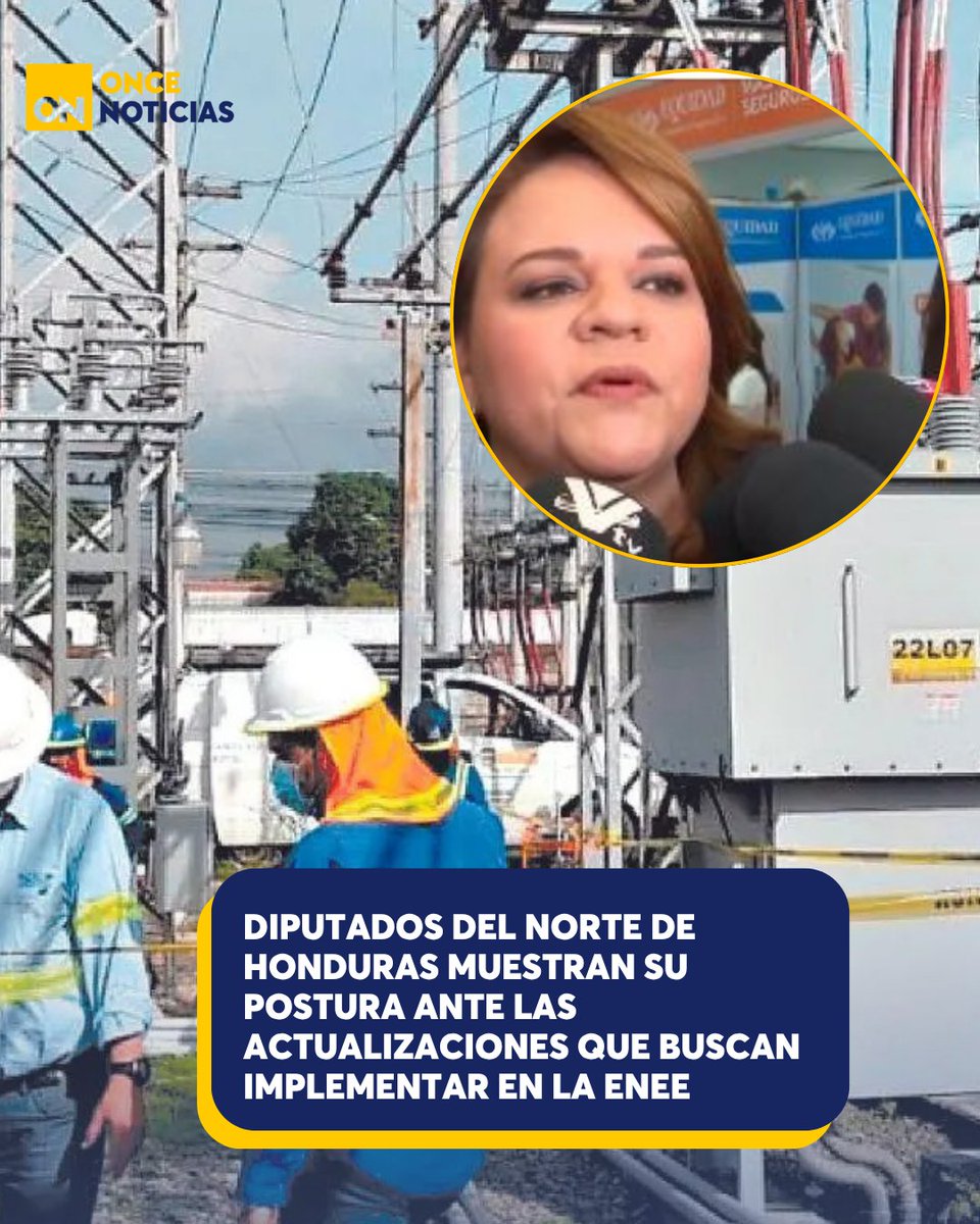 canal11hn's tweet photo. ⚡🇭🇳 ¿Qué está pasando con la ENEE? Diputados del norte fijan su postura ante las reformas y actualizaciones que buscan implementar en la estatal eléctrica. Conozca los detalles aquí 👇 https://t.co/KKHdczTin7
#ENEE #Diputados #ZonaNorte #Honduras #Reformas #Congreso #Debate https://t.co/W8xhgBdX4L