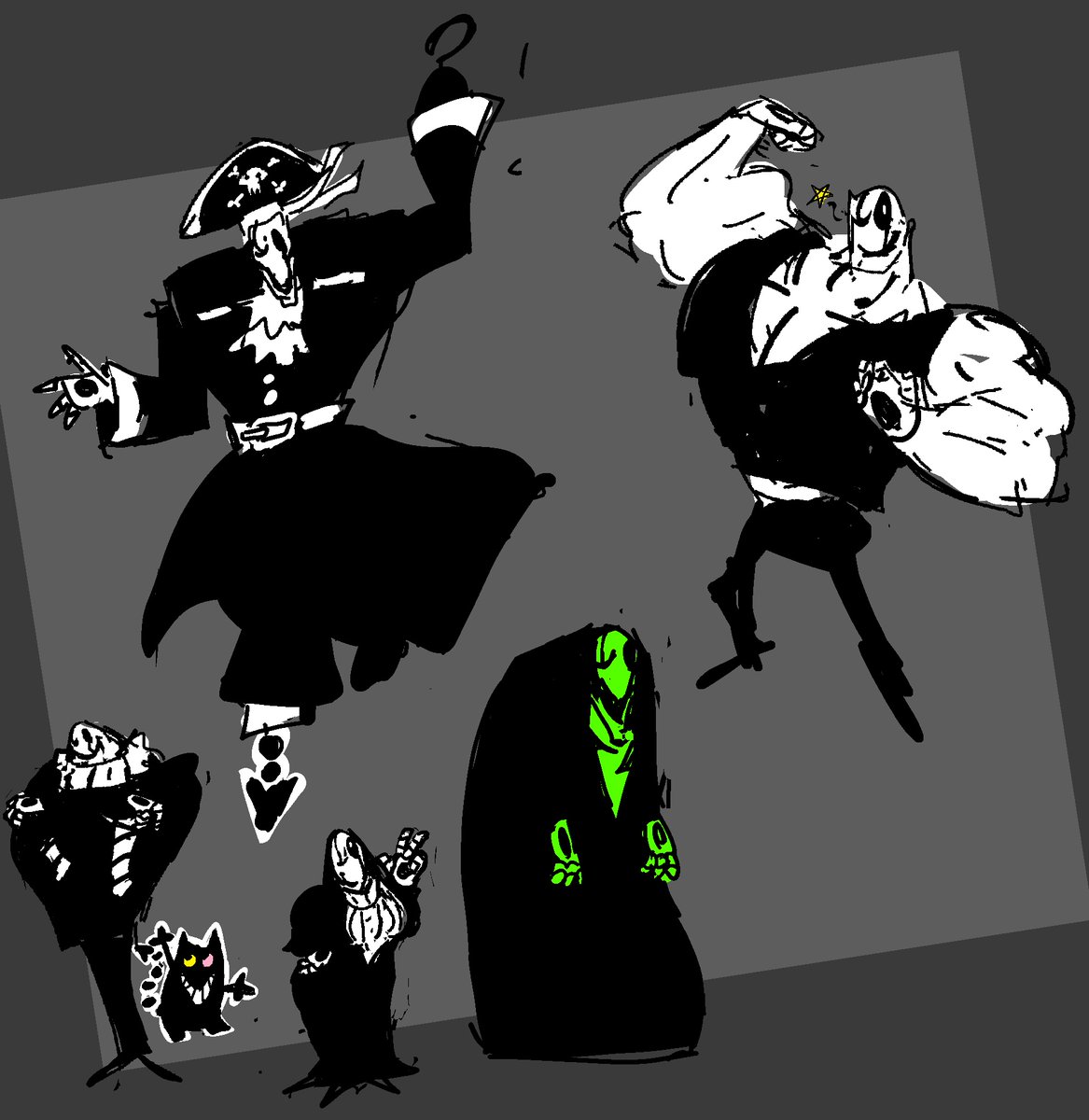 B3arzandoyeah's tweet photo. gaster is definitely EVERYTHING!
#DELTARUNE https://t.co/aygdDzqAdZ
