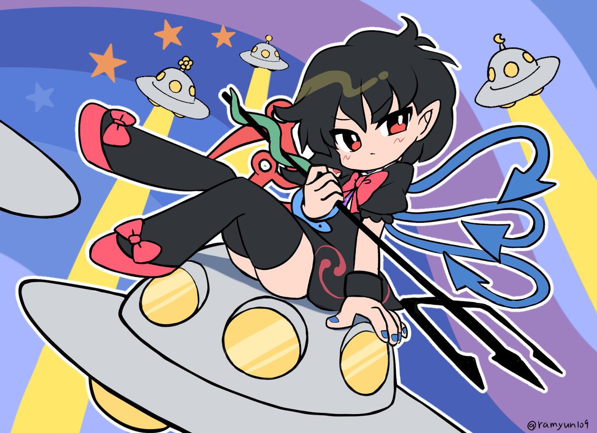 ramyun109's tweet photo. #みんなのデフォ絵と等身絵の比較が見たい
ぬえちゃんで比較 https://t.co/8cbPnruMDY