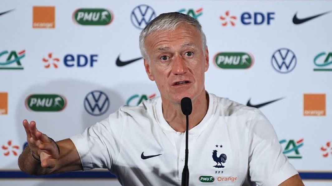 FootyHub7718's tweet photo. 🇫🇷 DESCHAMPS MASTERCLASS CONTINUES

🏆 1998 – Captain & World Cup Winner
🏆 2000 – Captain & Euro Winner
🥈 2016 – Euro Finalist
🏆 2018 – World Cup Winner
🏆 2021 – Nations League Winner
🥈 2022 – World Cup Finalist
🥈 2024 – Euro Semi-Finalist
🏟️ 2026 – World Cup Semi-Finalist

🏅 A winner wherever he goes. 

🎖️ The most decorated man in French football history.

💐 Time to give Didier Deschamps his flowers