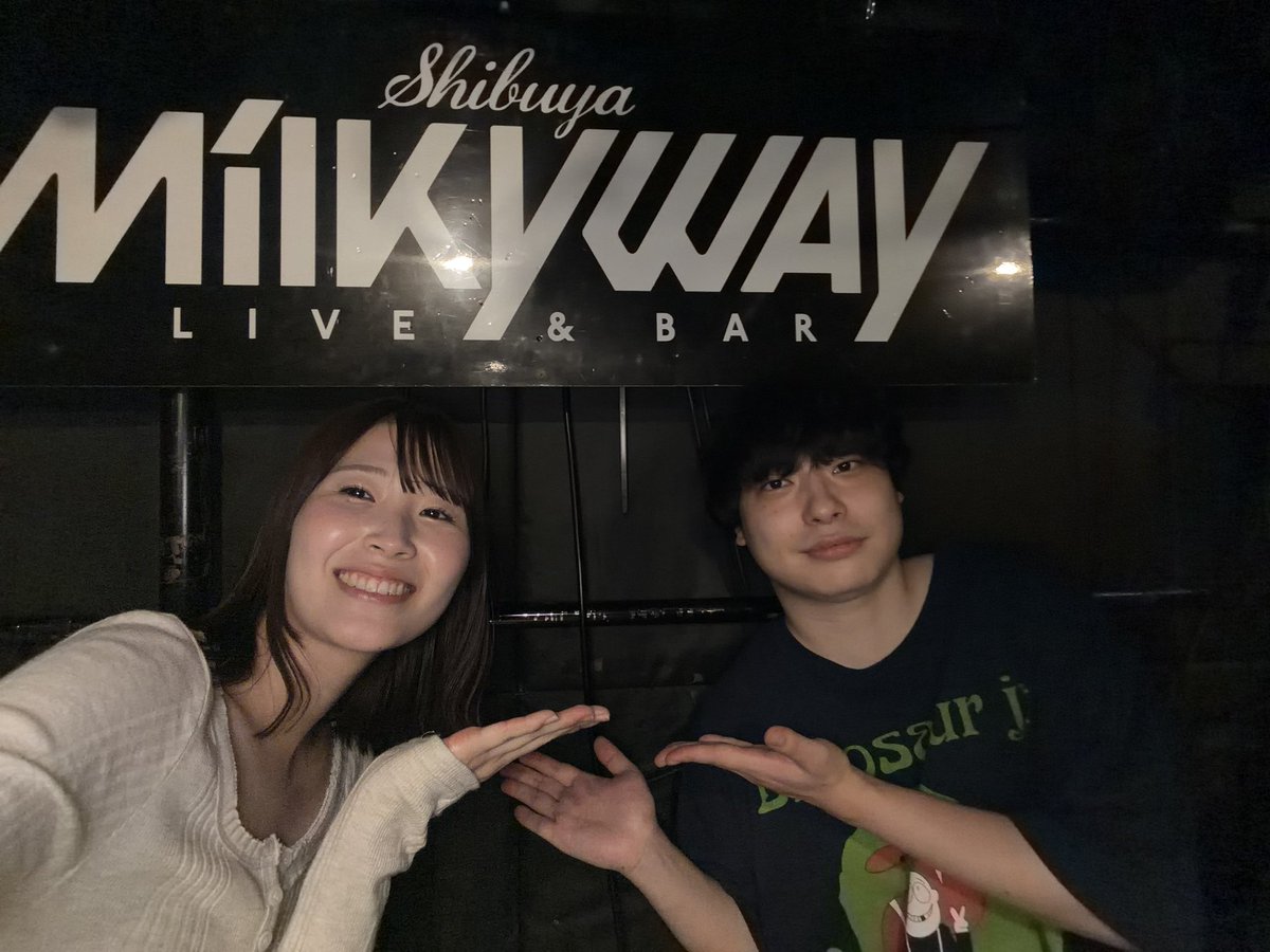 Tsukasa_S_i_F's tweet photo. 2026.7.09
LOVE&amp;LOVE 

at Shibuya Milkyway

昨日は改めてありがとうございました！友達とまた歌がある場所で再開出来たことが何より嬉しかった。ちとせさんがどうか幸せでって歌ってくれたのが嬉しかった。挑戦はしつつ、失った大切を取り戻すようにも生きていく、この先はそうしたいと想った。 https://t.co/388G64UFes