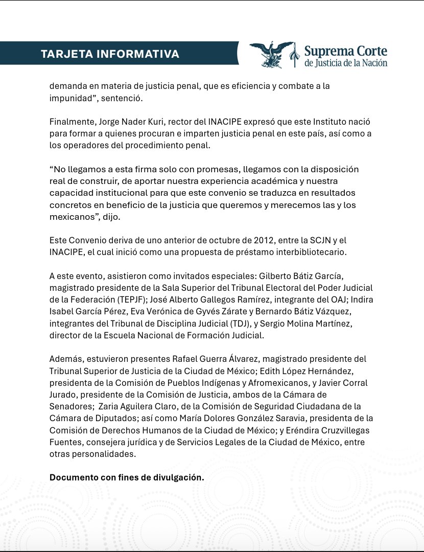 Suprema Corte tweet media