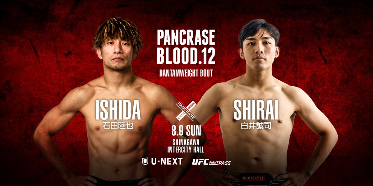 _PANCRASE_'s tweet photo. PANCRASE BLOOD.12
📣本日チケット発売📣
注目のワンマッチとネオブラッドトーナメント🏆
お見逃しなく👀⚡️

チケットはプロフィール欄のリンクから🔗
#pancraseblood12
🗓️8月9日(日)
🏟️品川インターシティホール
▶️@UNEXT_fight  &amp; @UFCFightPass https://t.co/CVQq0xKH4l