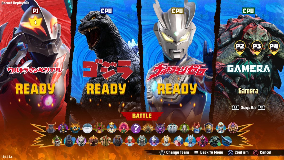 GormaruIsland's tweet photo. Kaiju fighting game 'GigaBash' hits 30 playable Titan fighters as DLC 9 - ULTRAMAN ZERO DLC IS OUT NOW! 

Bring Ultraman Zero and Belial's rivalry onto the battlefield against the likes of Godzilla, Gamera, and more Titans! 

#Gaming #FGC #kaiju #Godzilla #viral #news #PS5 #Xbox #Nintendo #indiegames